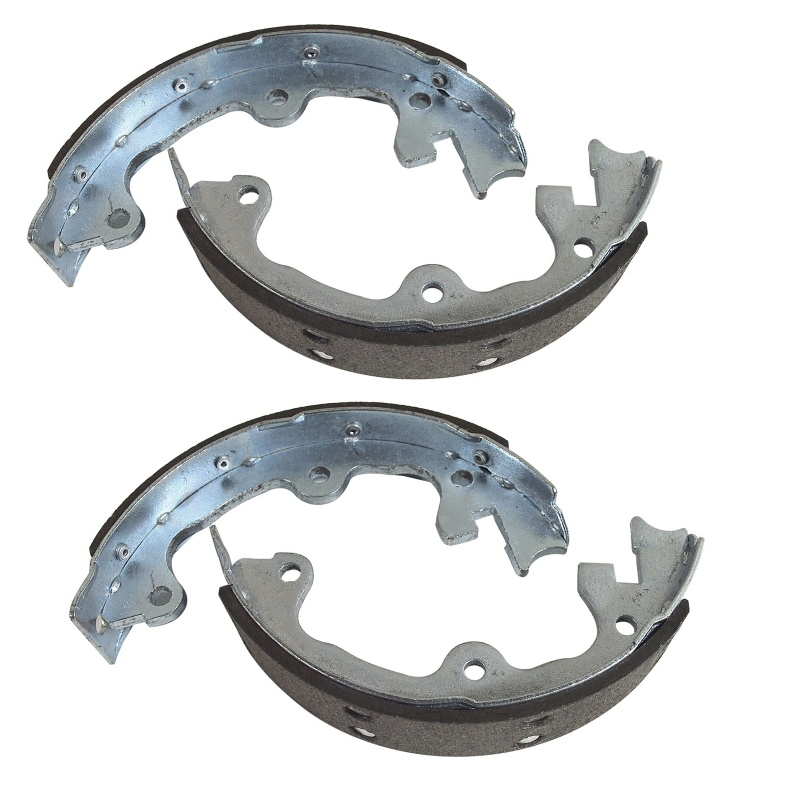 C2-C3 New Park Brake Shoes, Reproduction - 4 Piece Set 1965-1982