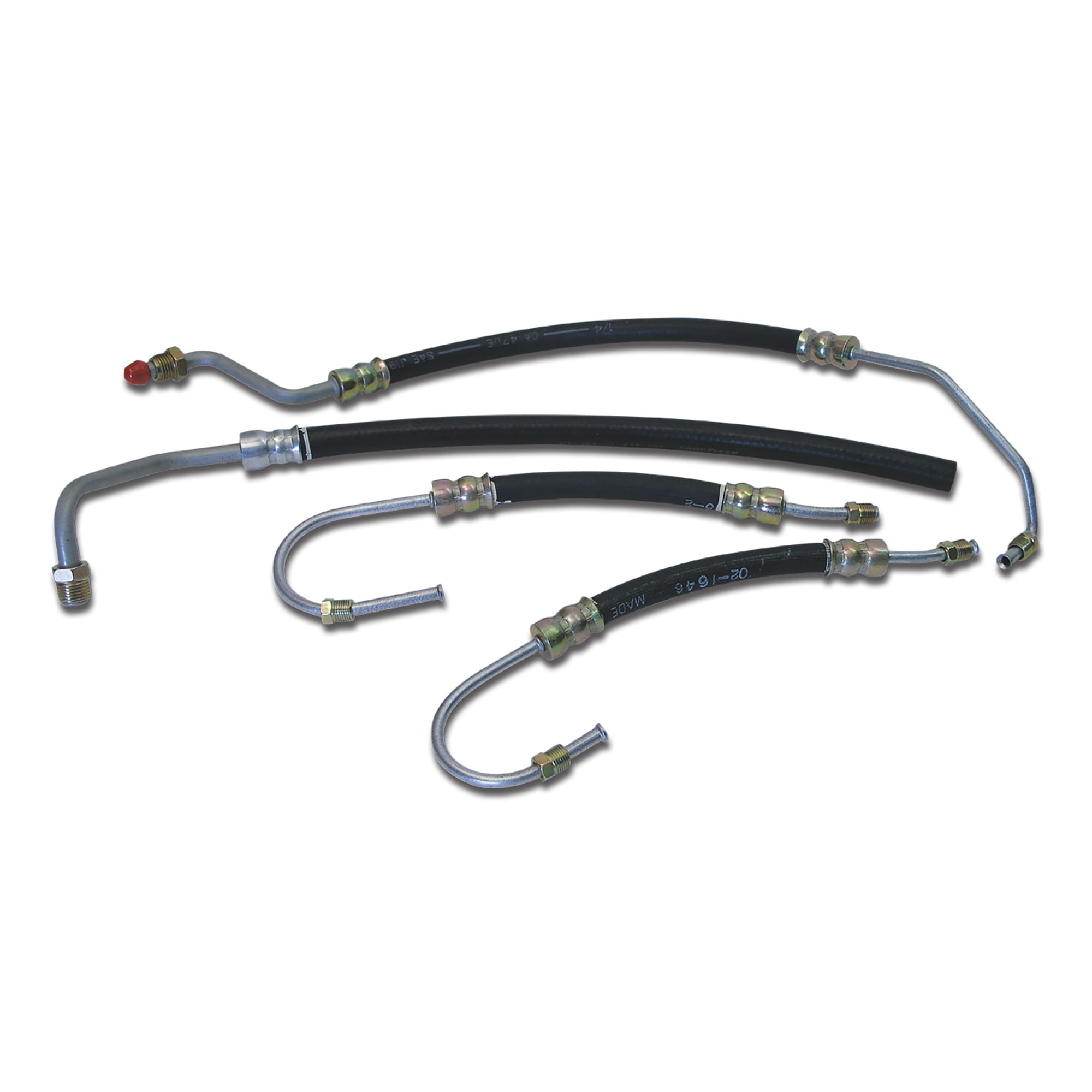 C3 New Power Steering Hose Kit, Small Block 1980-1982