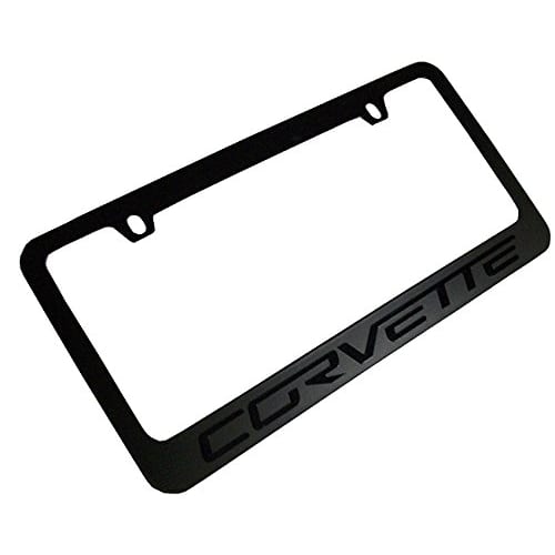 C6 New Matte Black Frame - Corvette Lettering 2005-2013
