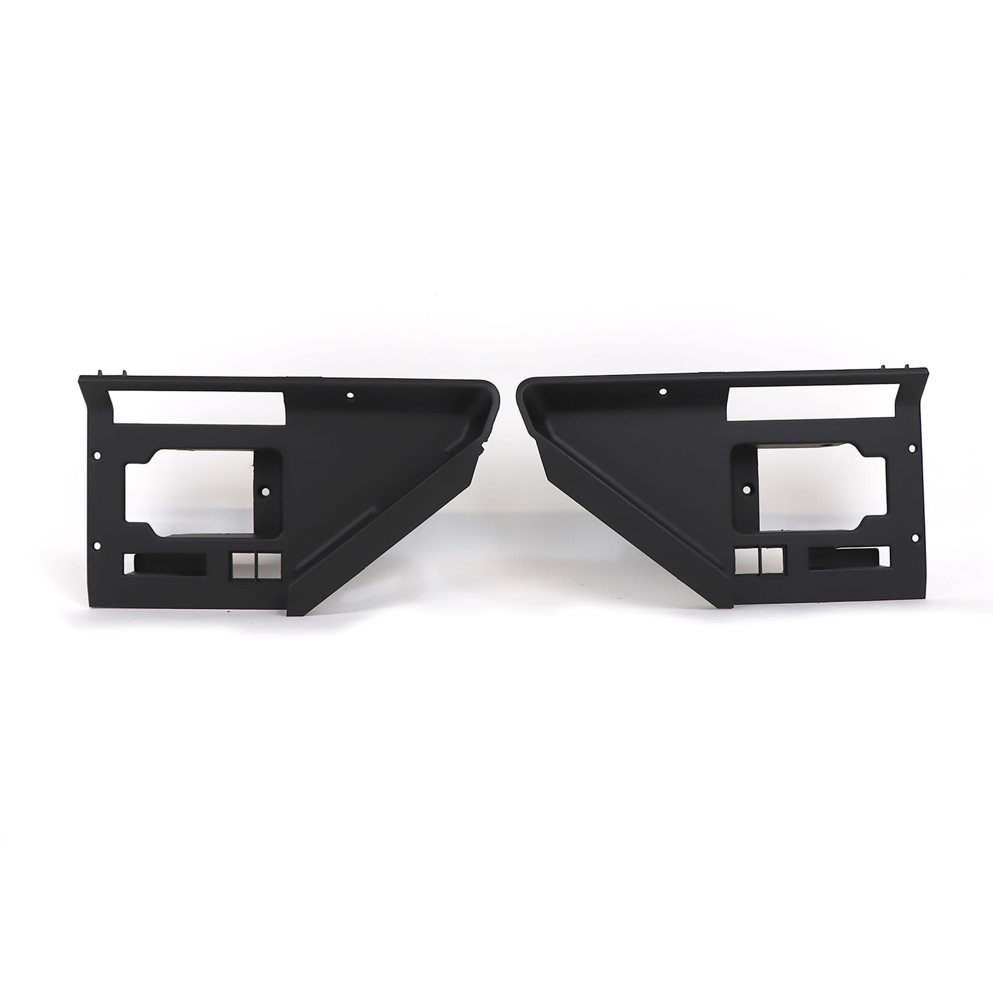 C4 New Door Panel Latch Bezels with Power Locks 1984-1985