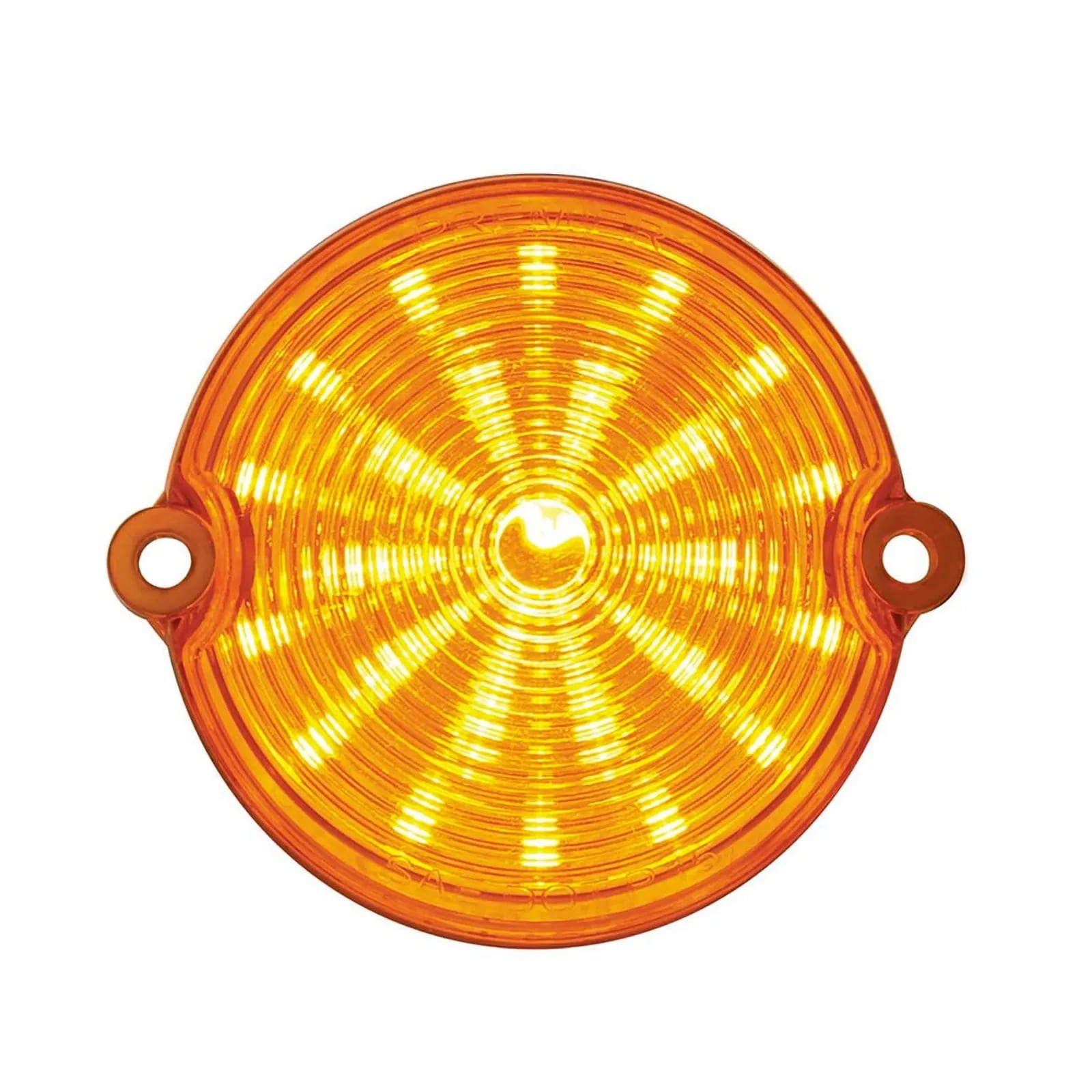 C2 New LED Parking Light Lens - Amber 1963-1967