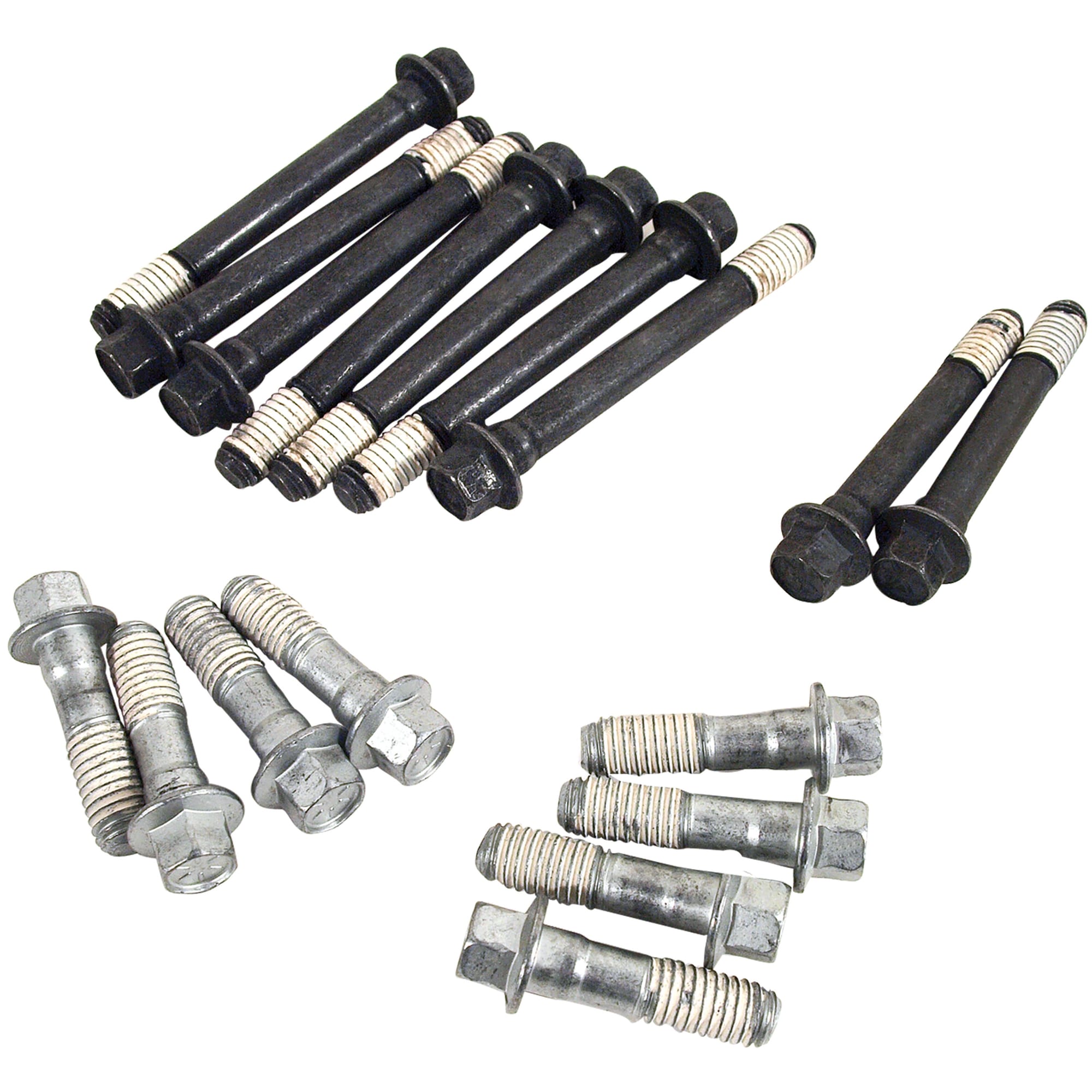 C1-C4 New Head Bolt Set, Small Block - Does 1 Head 1955-1996