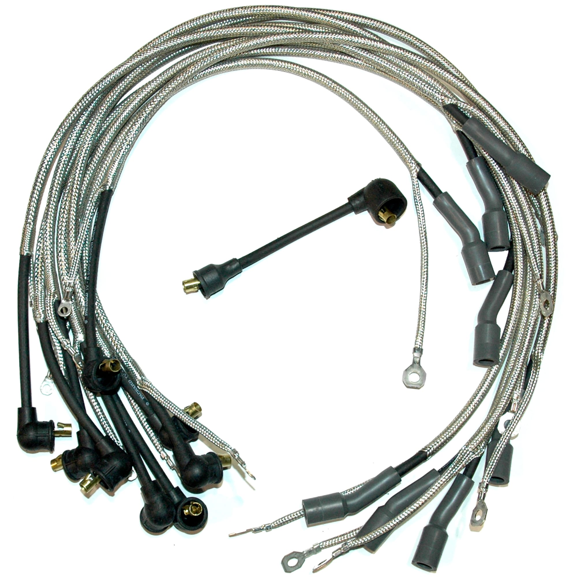 C2-C3 New Spark Plug Wire Set 1967-1974