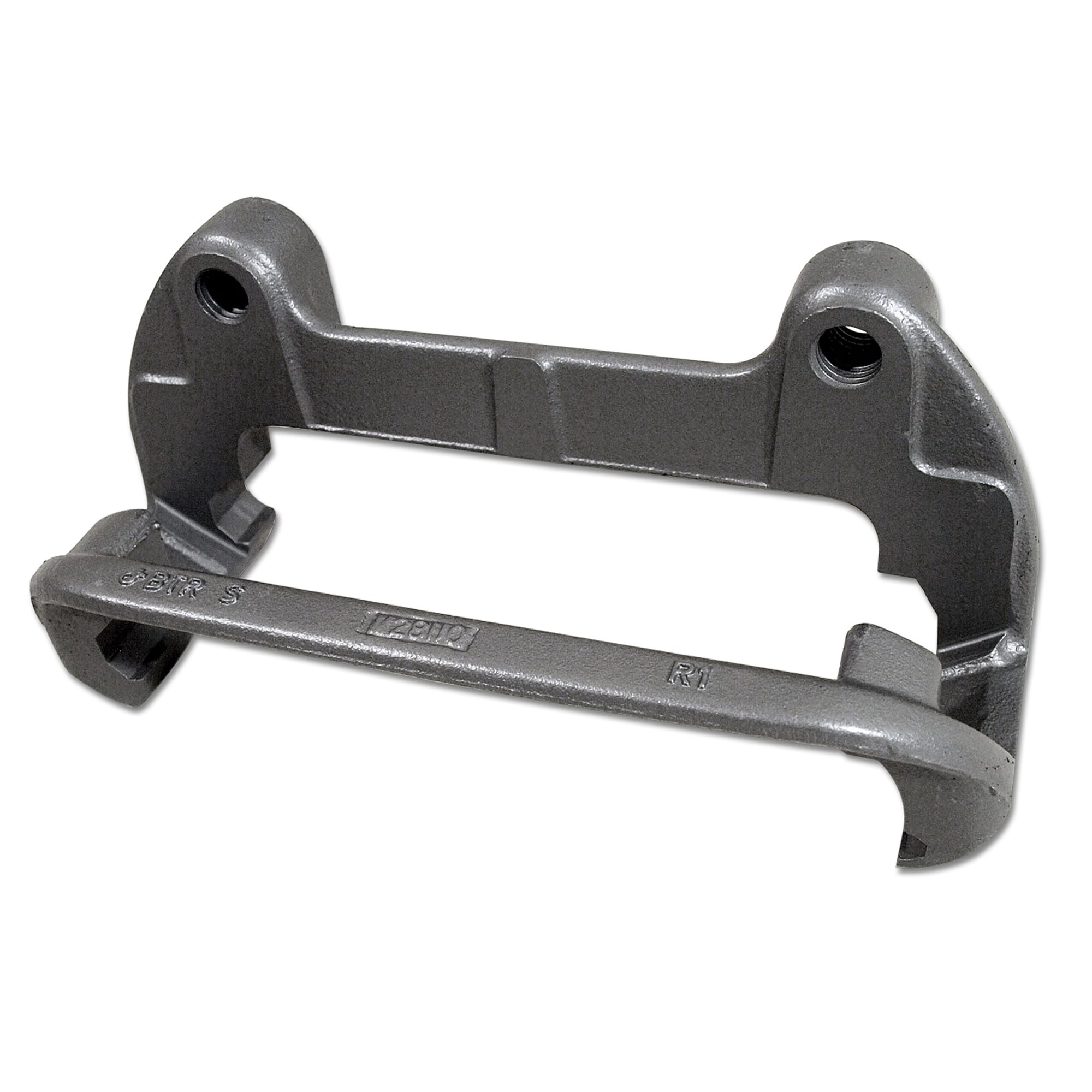 C4 New Passenger-Side Caliper Mount Bracket, Front - with Heavy Duty 1988-1996