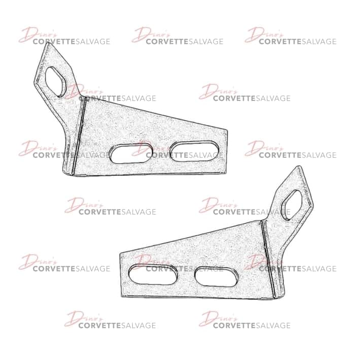 C4 Used Skid Plate Support Bracket 1990-1996