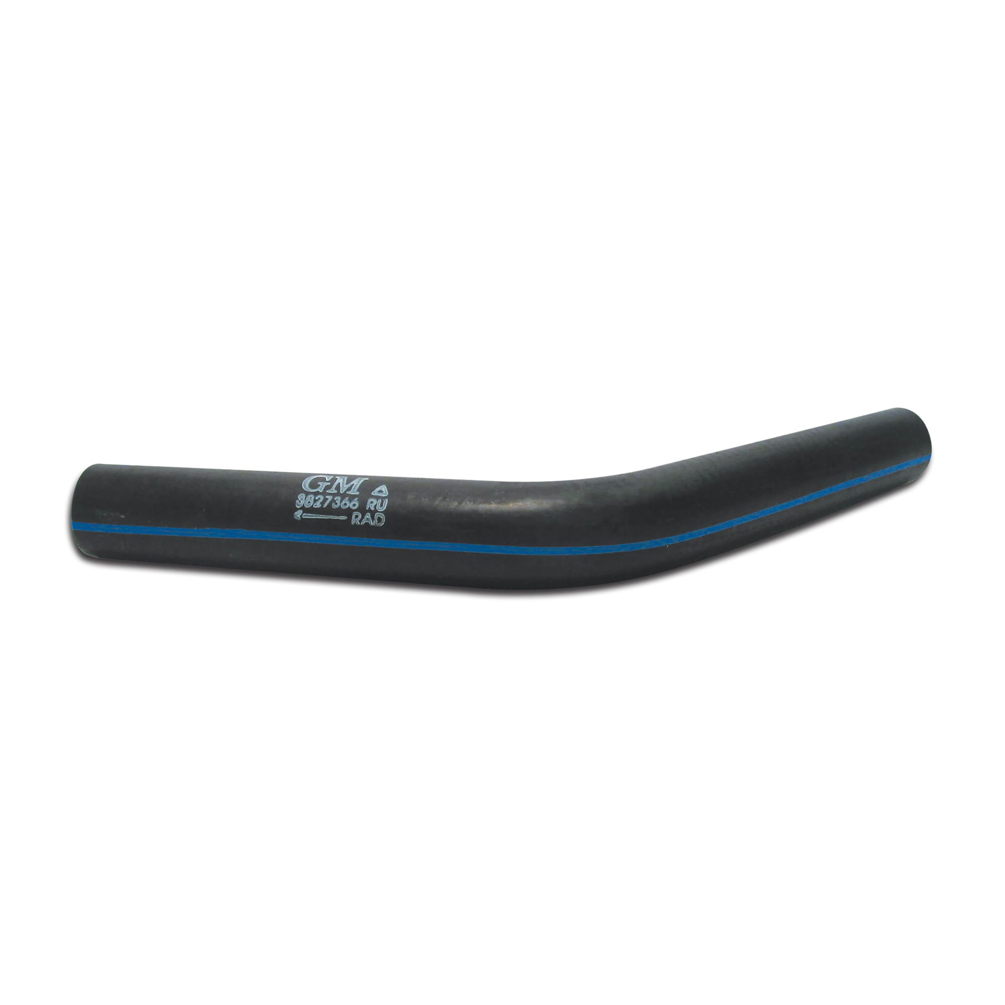 C2 New Radiator Hose, Upper 327/250,300 without Air Conditioning 1963-1965