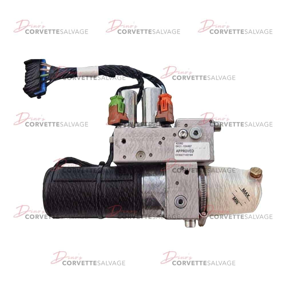C6 Convertible Folding Top Hydraulic Motor Rebuilding Service 2005-2013