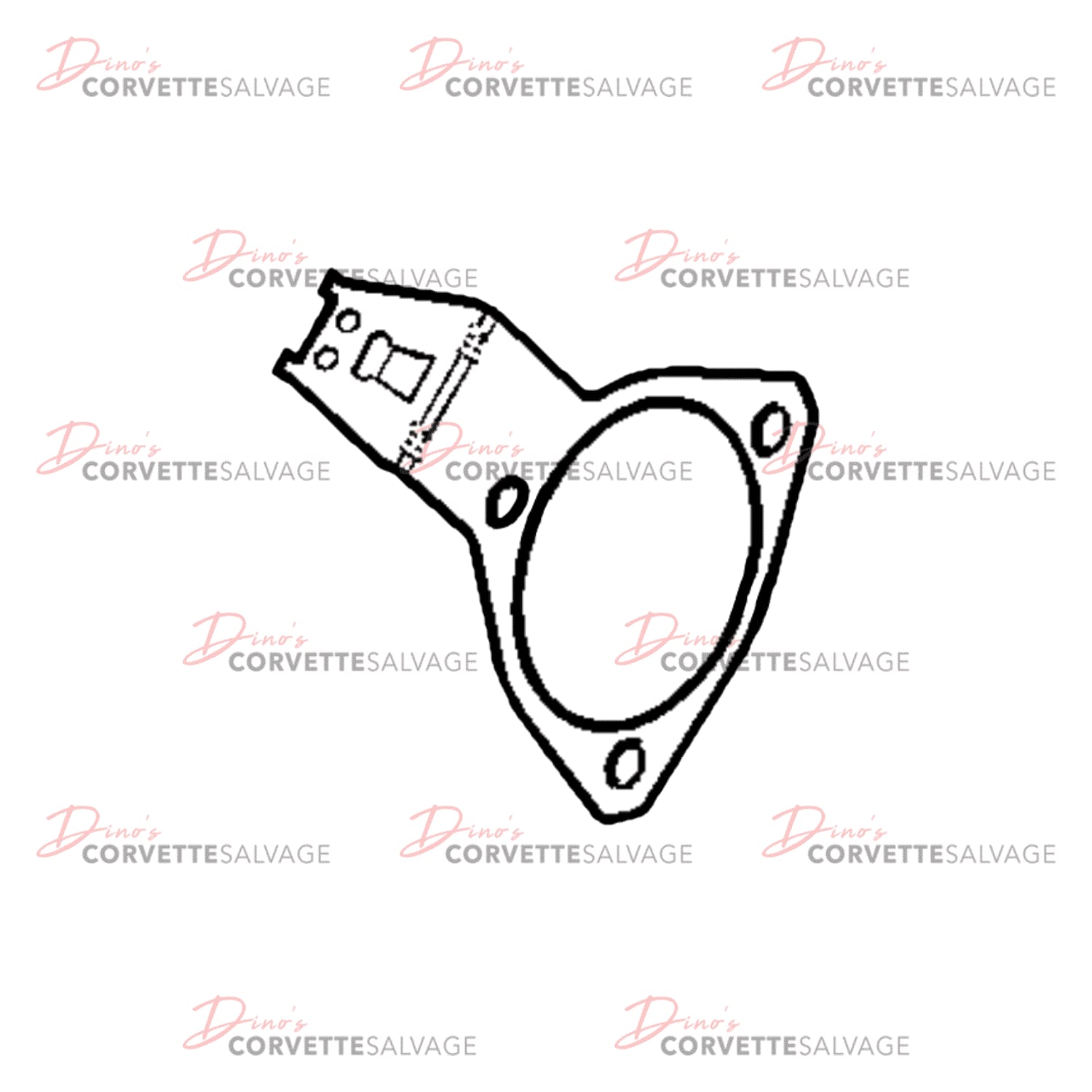 C5-C6 Front Brake Bearing Shield 1997-2013
