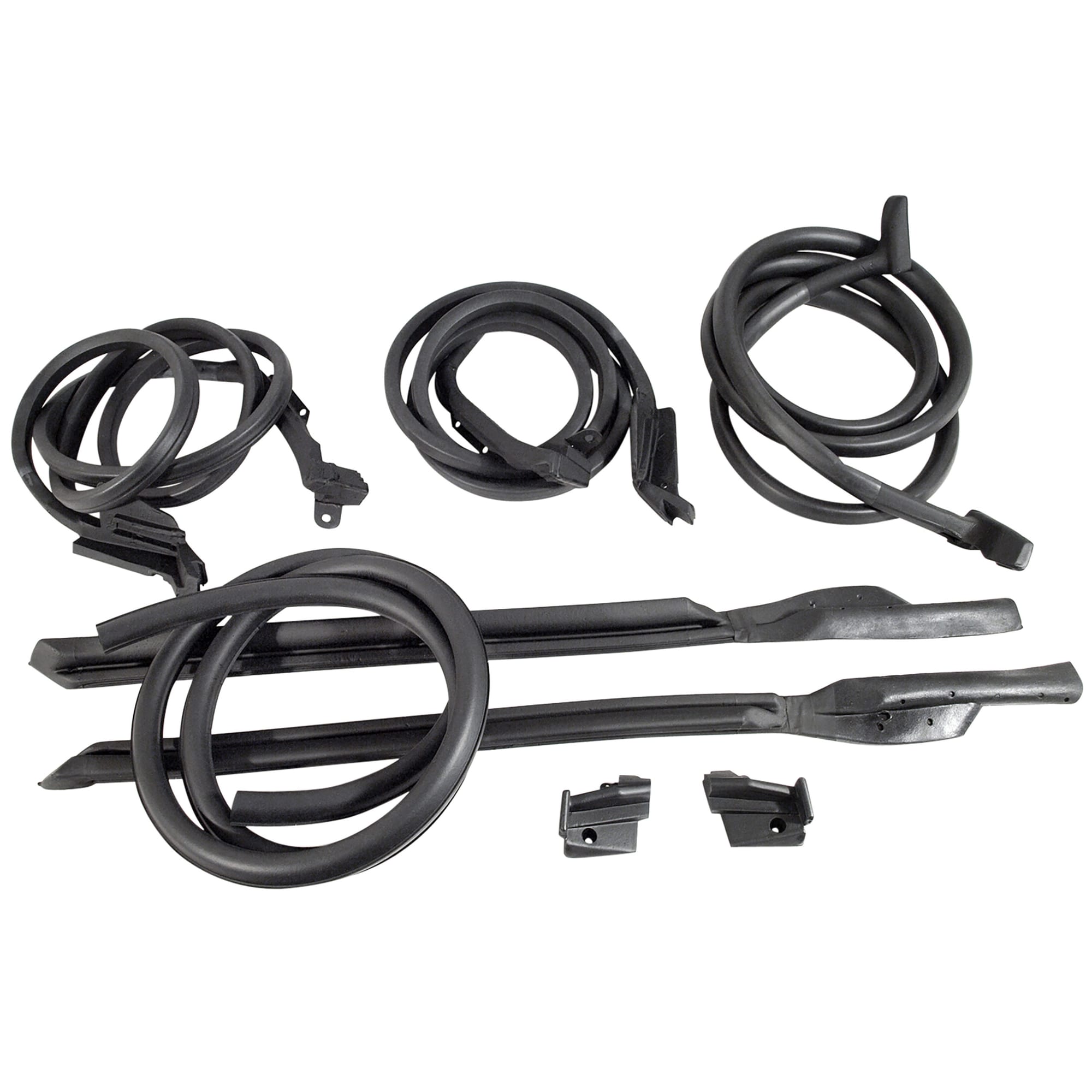 C3 New Weatherstrip Kit - Body Convertible 69 Early 8 Piece (USA) 1969