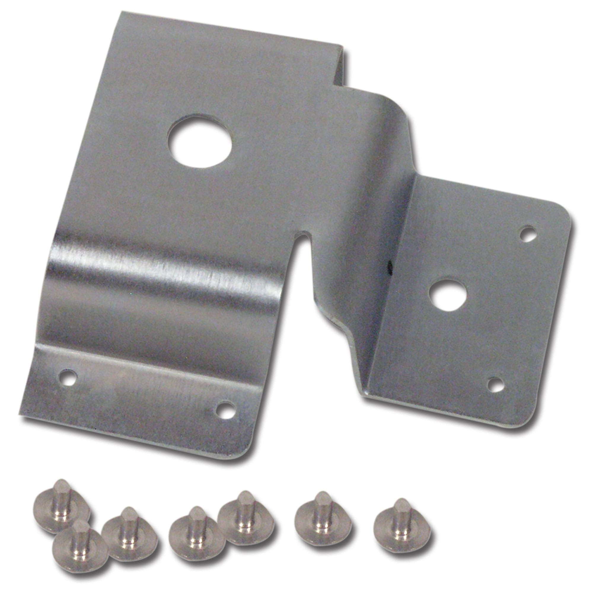 C2 New Passenger-Side Body Mount #4 Reinforcement, On Body Coupe 1964-1967