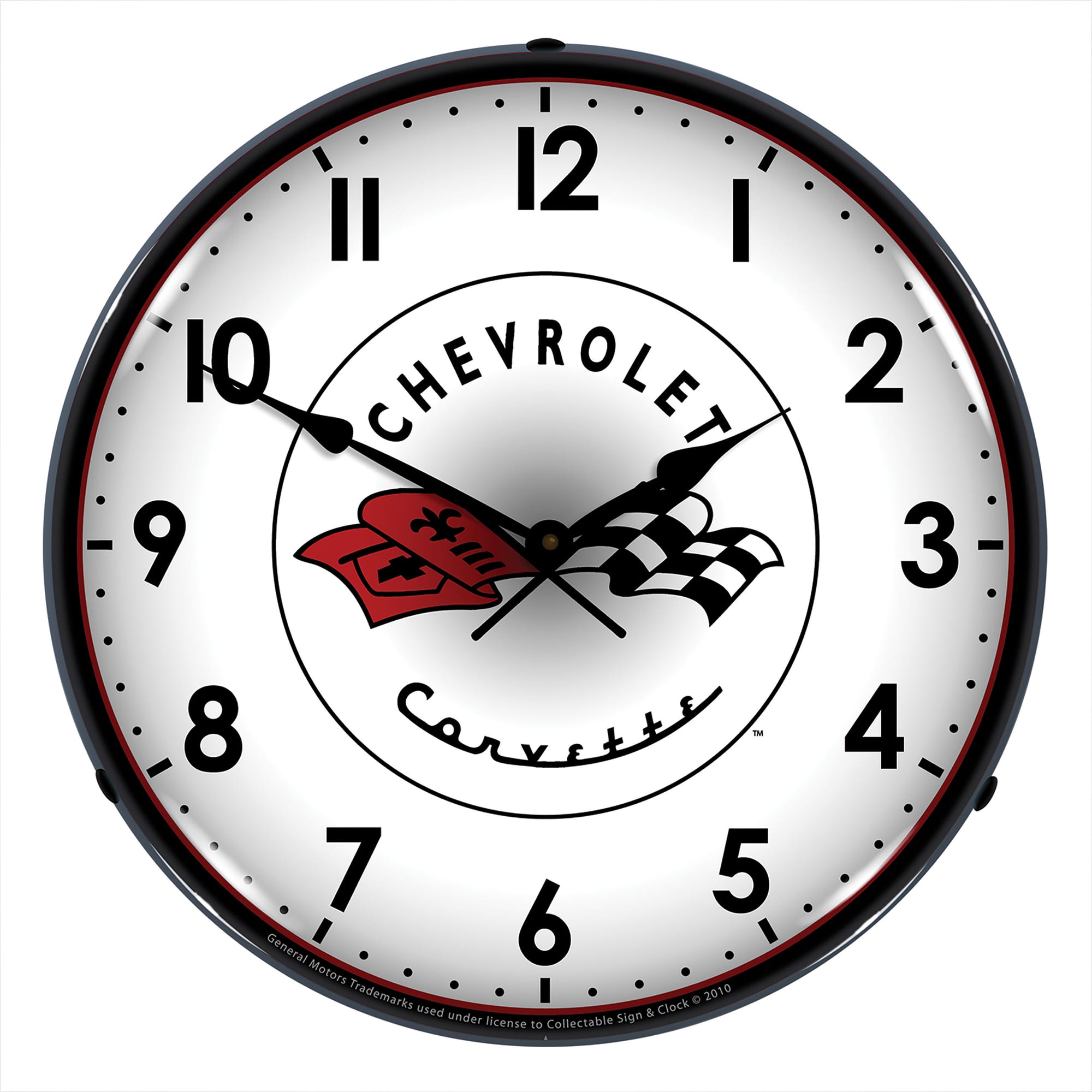C1 New LED Clock with C1 Logo 1953-1962