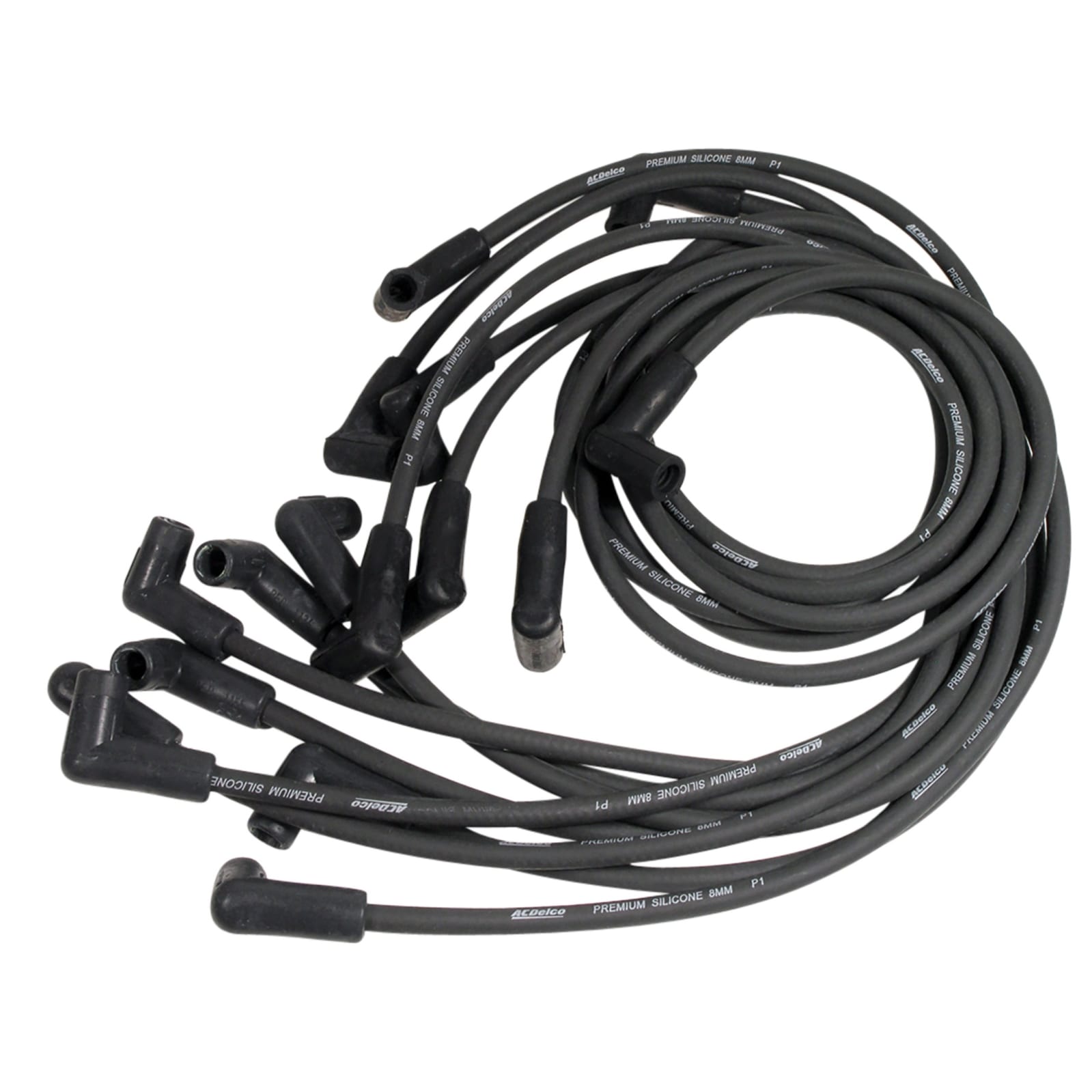 C3 New Spark Plug Wire Set 1975-1977