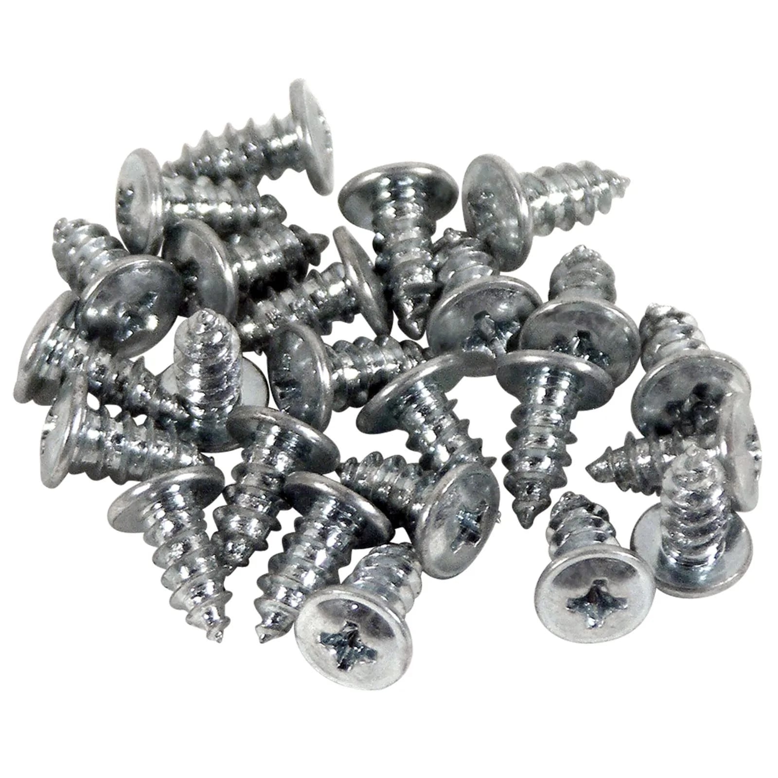 C2 New Rear Window Molding Clip Screws, Coupe 24 Piece 1964-1967