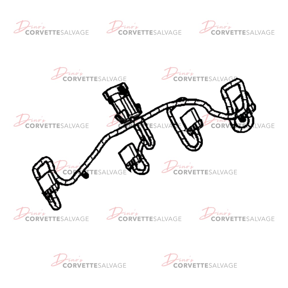 C5 Used Ignition Coil Pack Wiring Harness 1997-1998