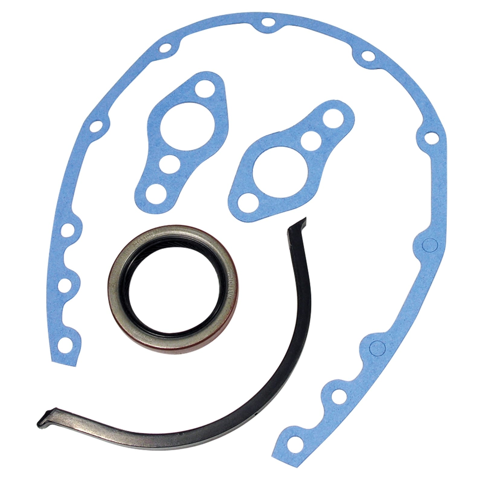 C1-C3 New Timing Chain Cover Gasket Set, Small Block 1956-1982