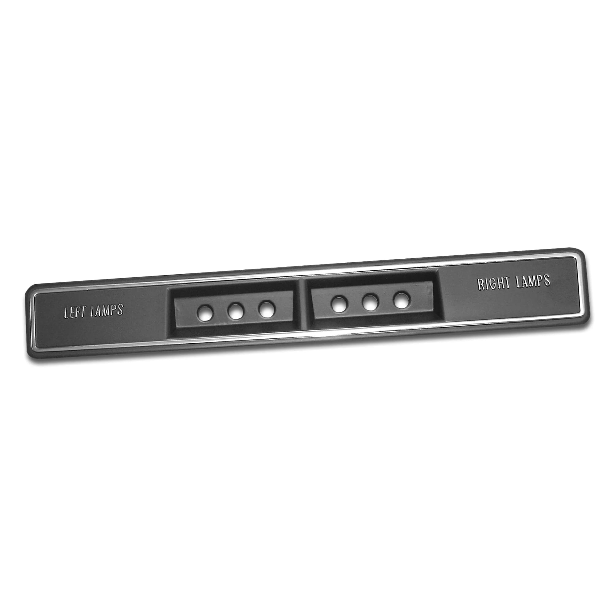 C3 New Fiber Optics Console Trim Plate 1969-1971