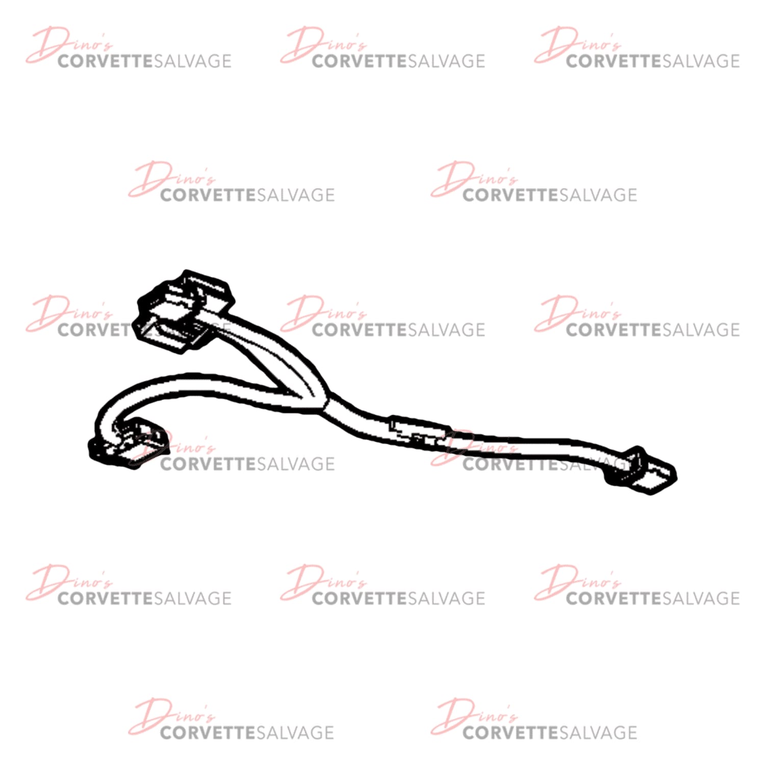C7 Used Roof Console Wiring Harness 2014-2016