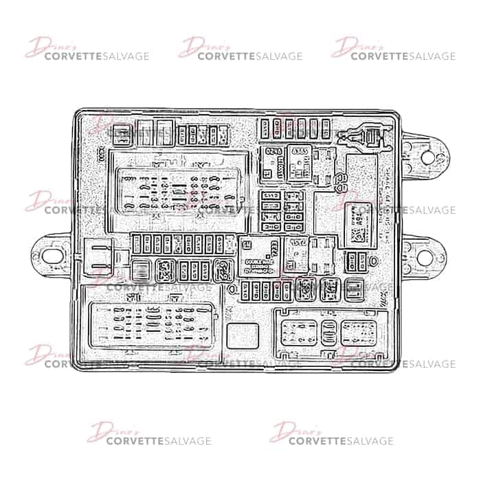 C7 Used Fuse & Relay Box 2014-2015