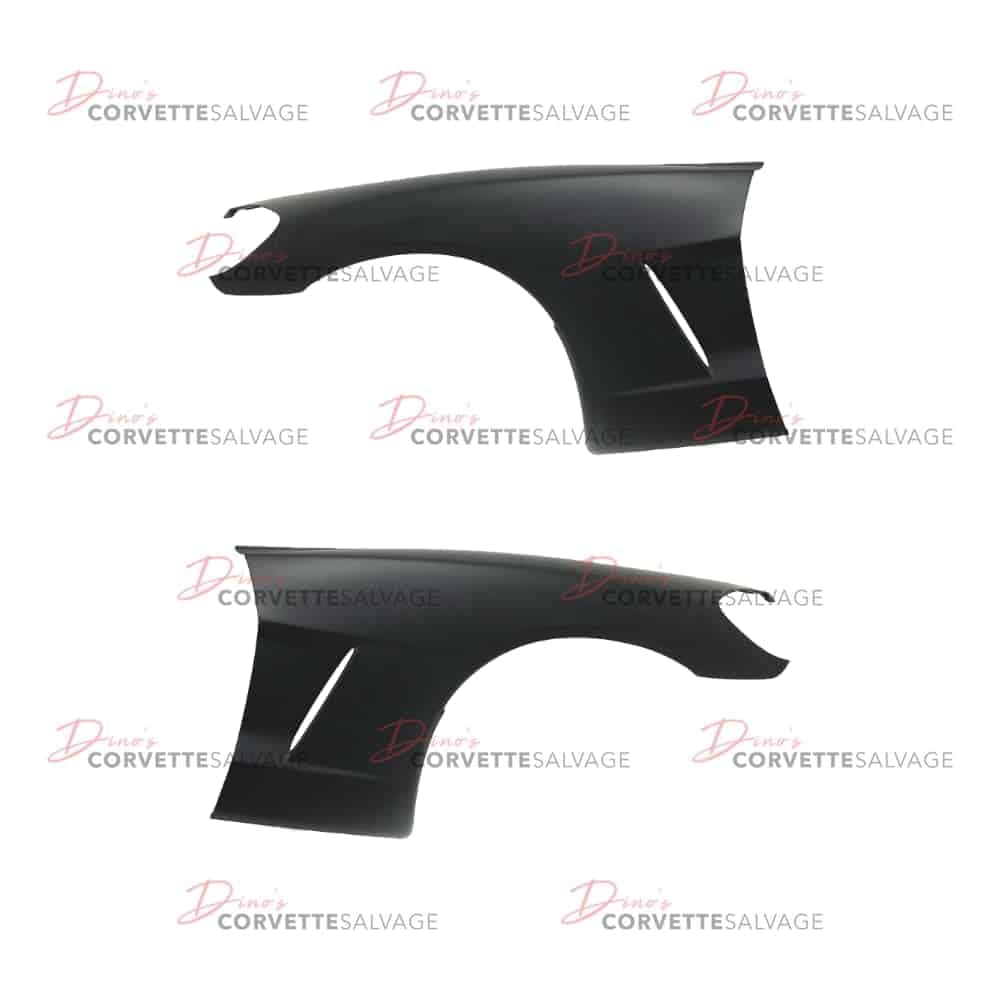C6 New Hand Layup Fiberglass Base Front Fender 2005-2013