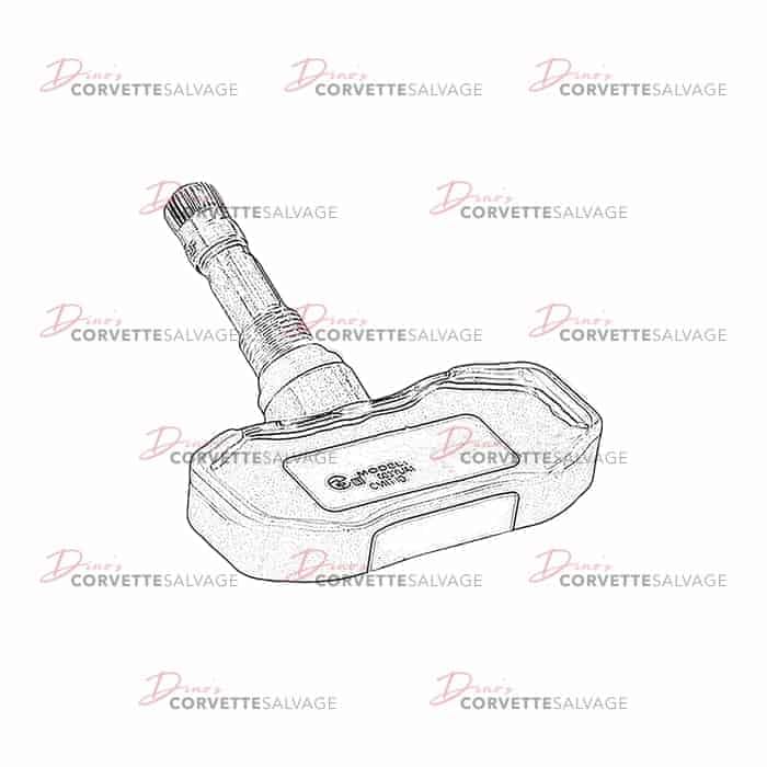C6 Used Low Tire Pressure Sensor 2005-2013