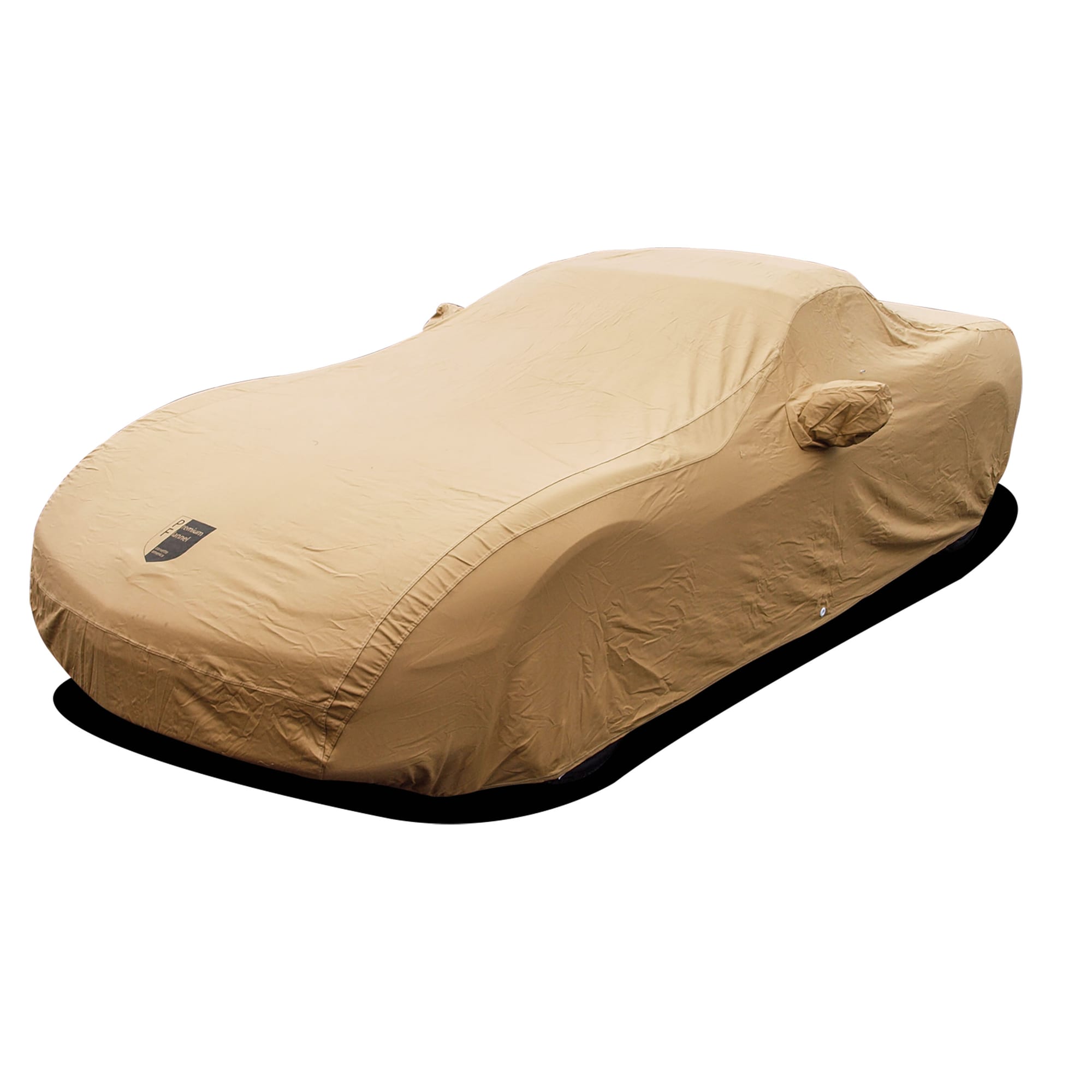 C6 New Premium Flannel Indoor Car Cover - Tan (exc, Z06) 2005-2013