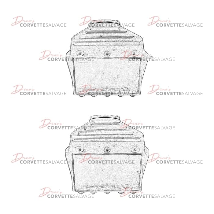 C4 Used Air Filter Housing 1990-1996