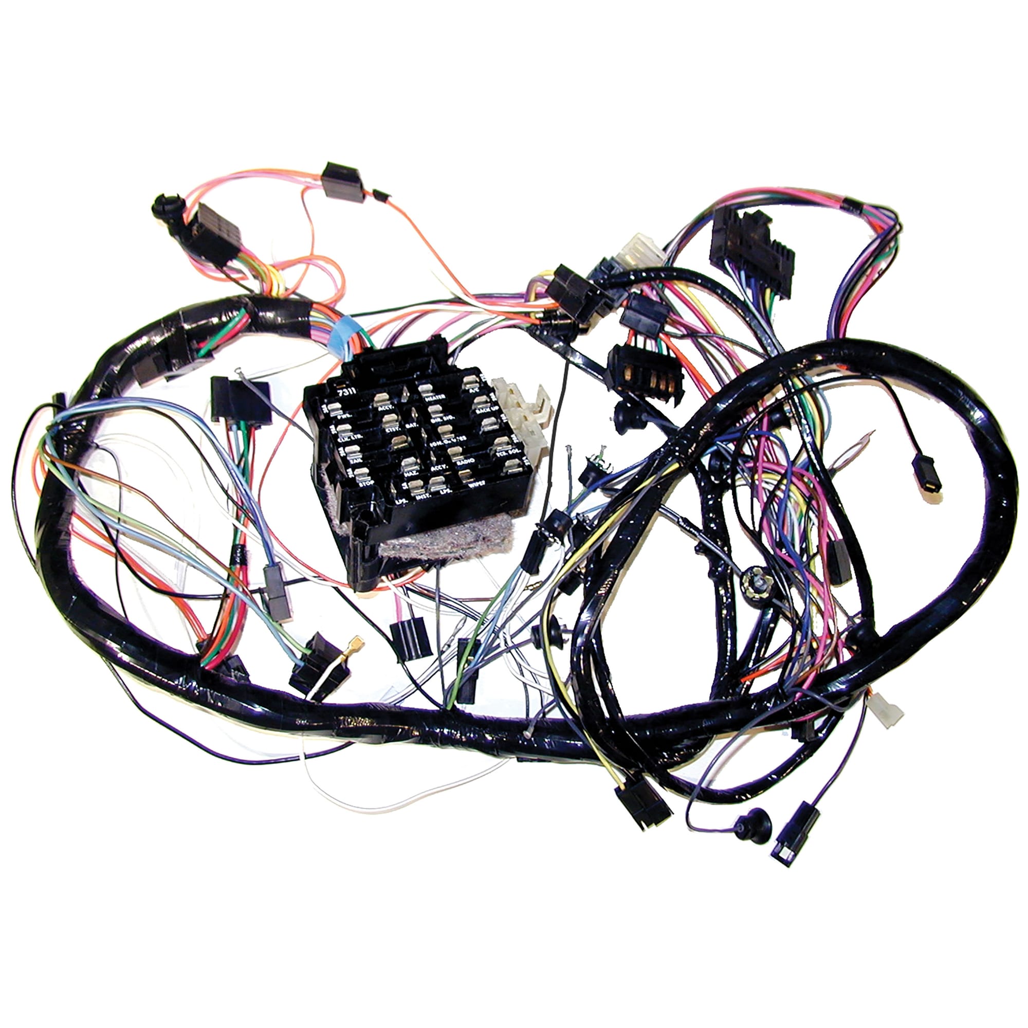 C3 New Dash Harness 1977