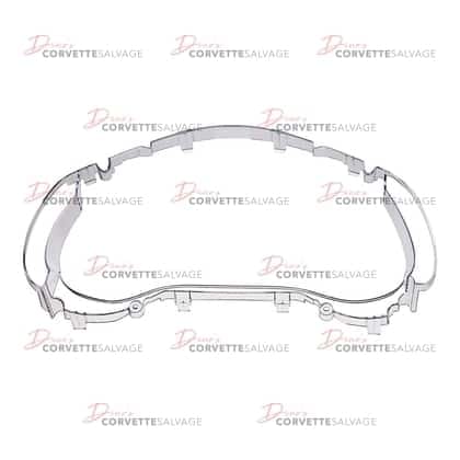 C5 Used Instrument Cluster Lens 1997-2004