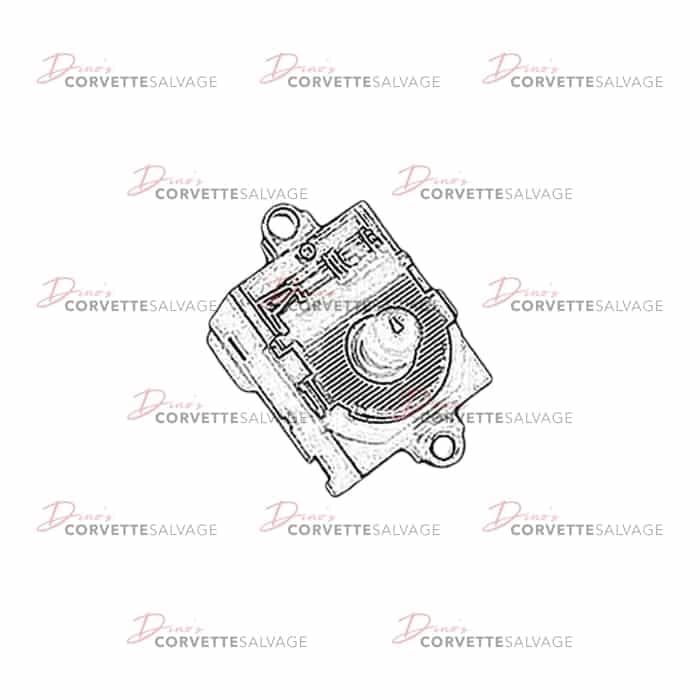C4 Used Outside Rear View Mirror Remote Control Switch 1990-1996