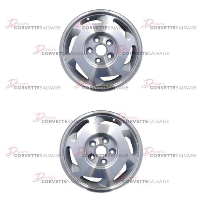 C4 Used Machined Front/Rear Aluminum 16x8.5 Wheel 1988