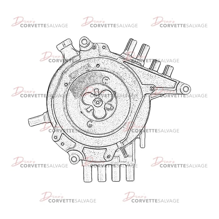 C4 Used Opti-Spark Distributor 1992-1996