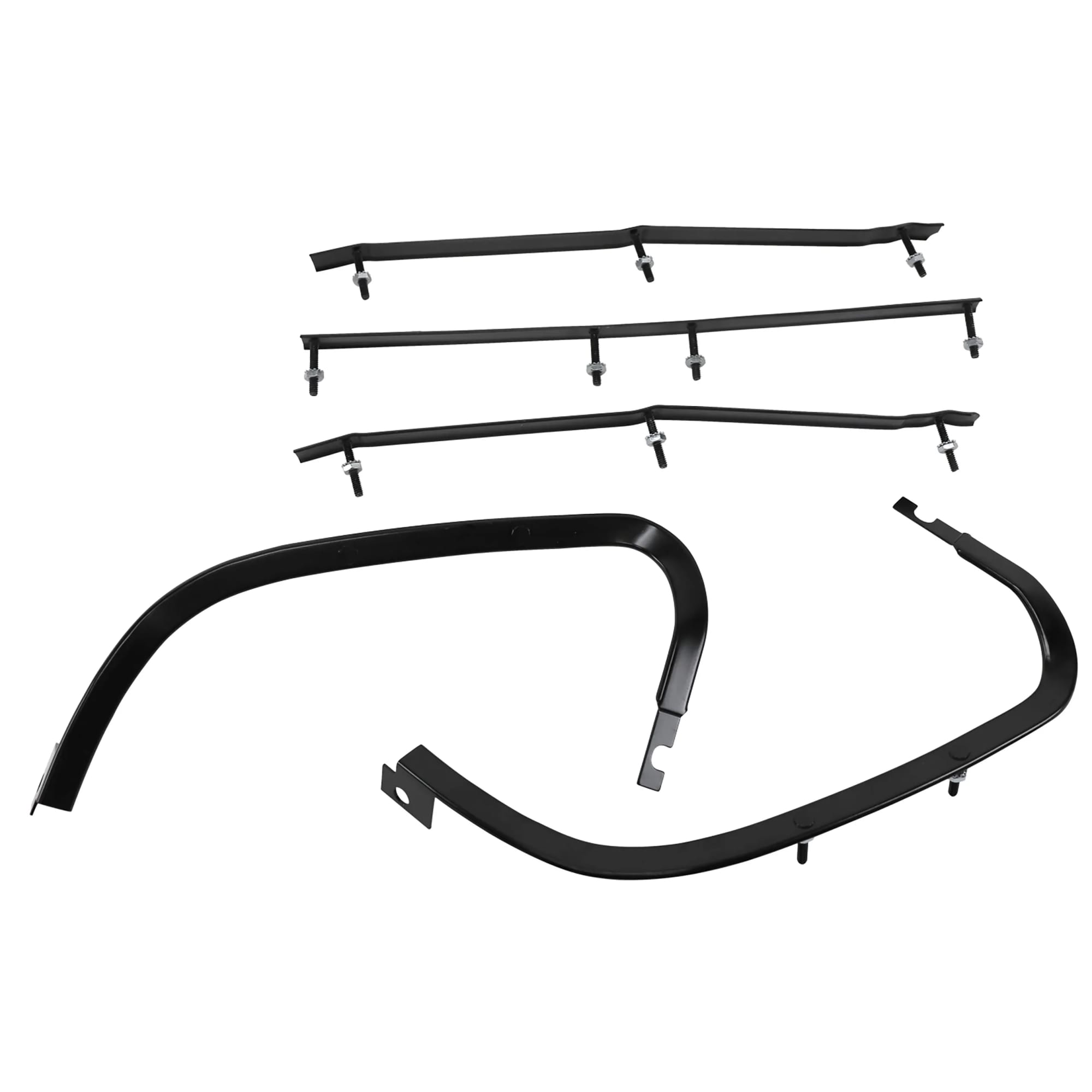 C3 New Front Bumper Cover Retainer Set - 5 Piece 1975-1979