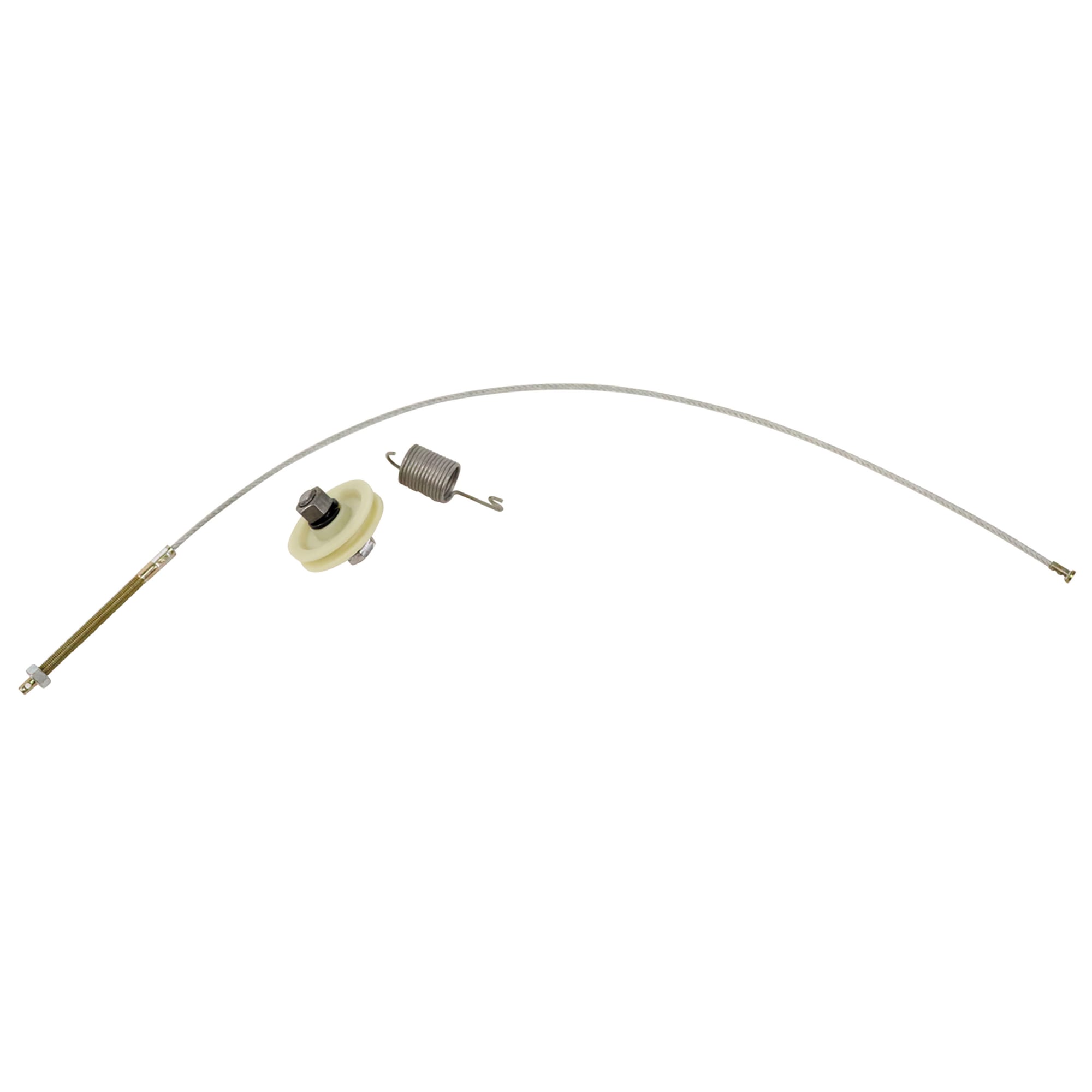 C2-C3 New Front Park Brake Cable Kit - Stainless Steel 1967-1982