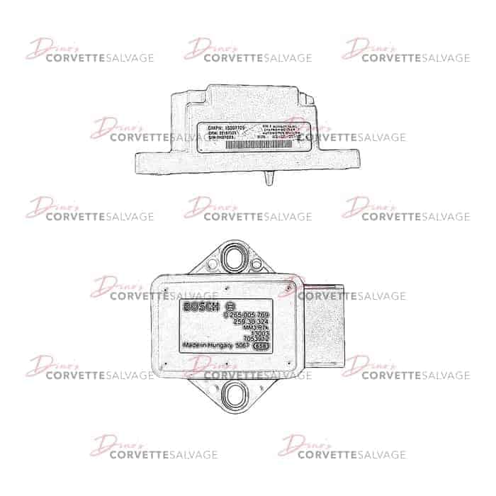 C6 Used Vehicle Yaw Sensor w/ Lateral Accelerometer 2005-2013