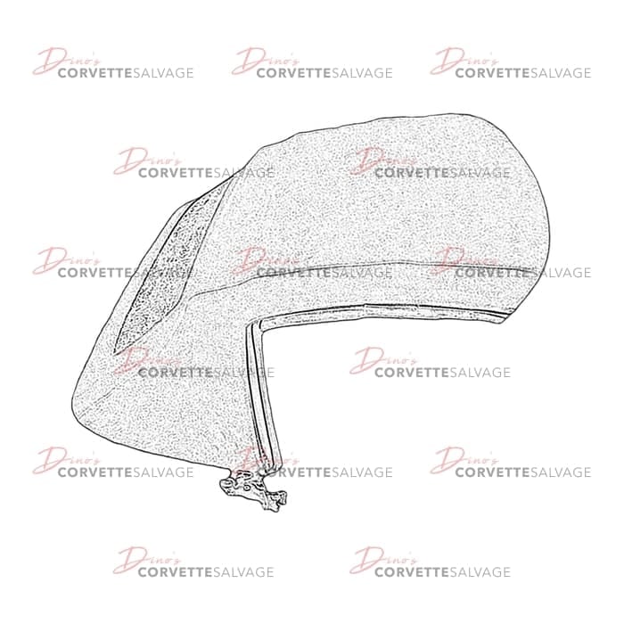 C5 Used Convertible Folding Top 1998-2004
