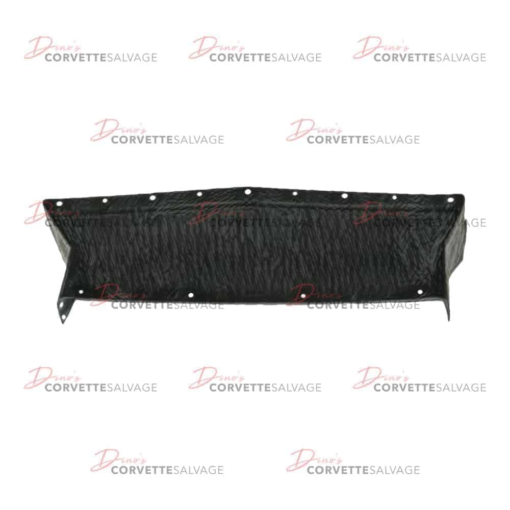 C4 Used Lower Radiator Air Baffle 1984