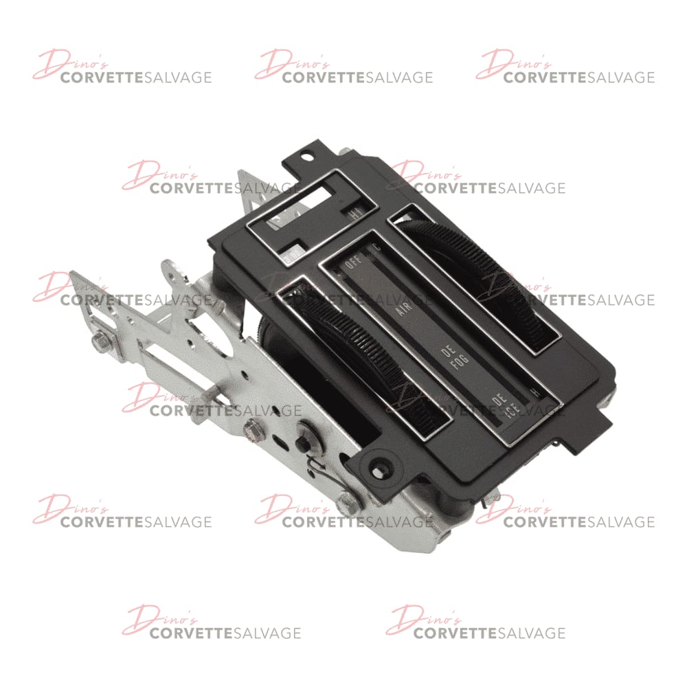 C3 New Heater Control Assembly without Air Conditioning 1972-1976