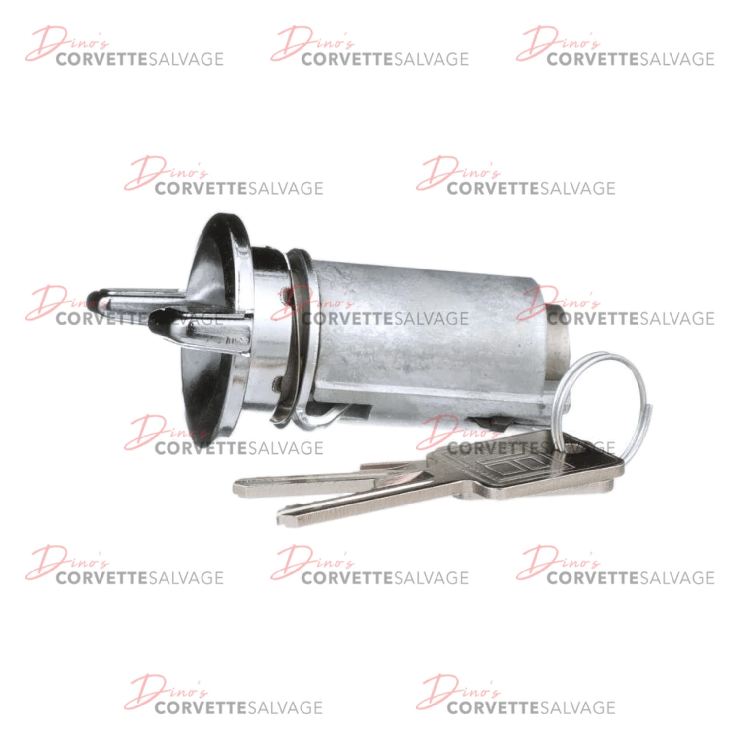 C3 New Ignition Lock Cylinder (with Keys) 1969-1978
