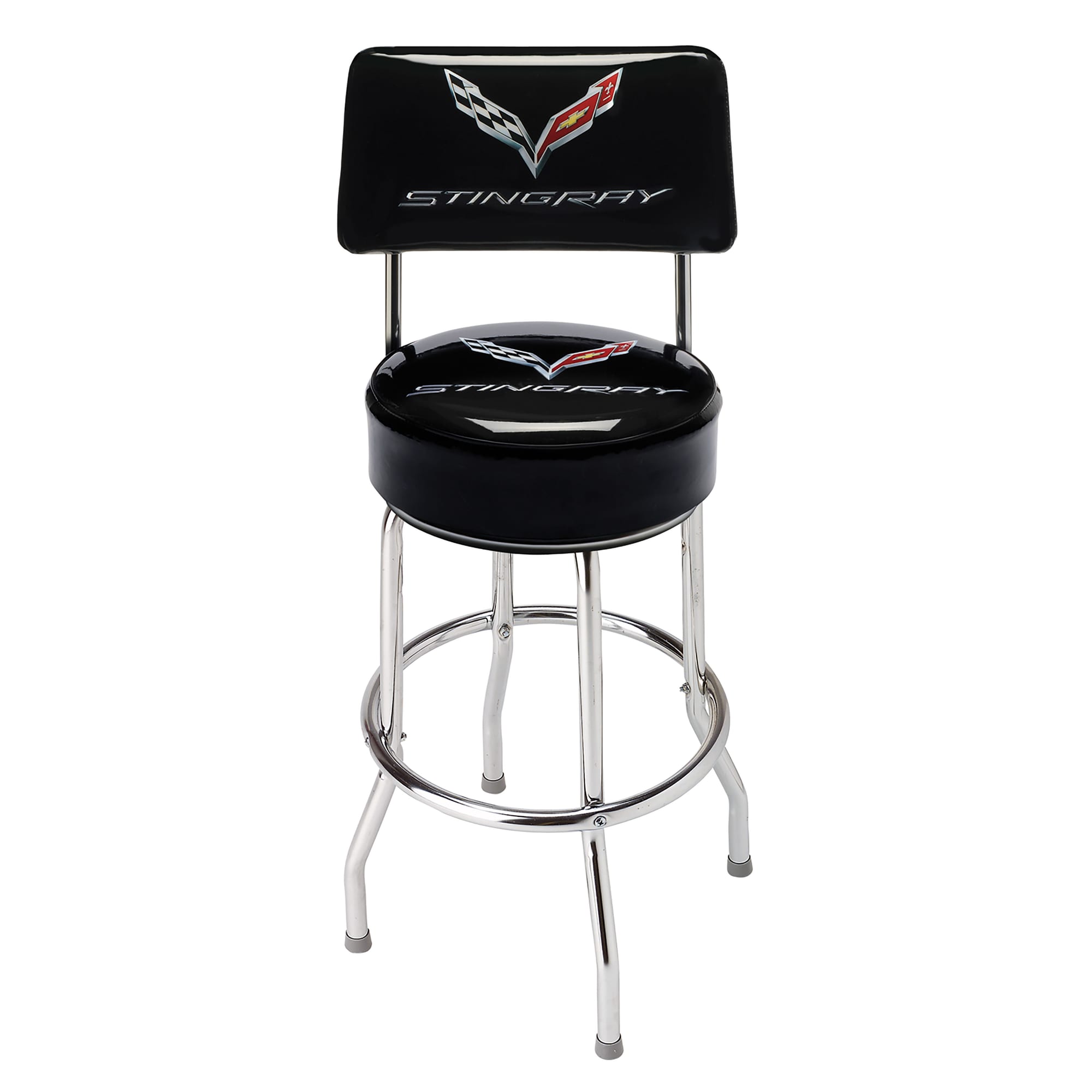 C7 New C7 Corvette Counter Stool with Back 2014-2019