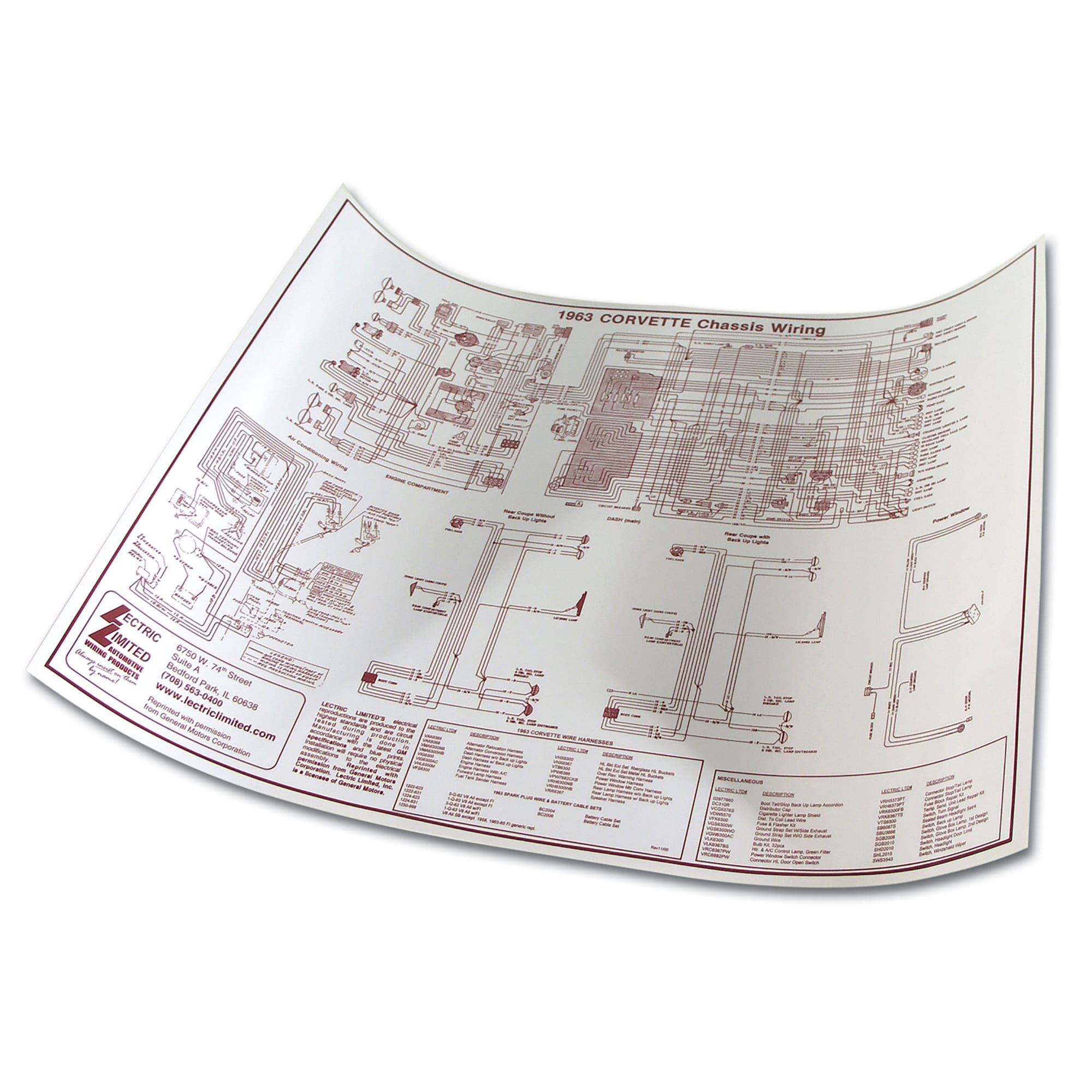 C2 New Wiring Diagram 1963