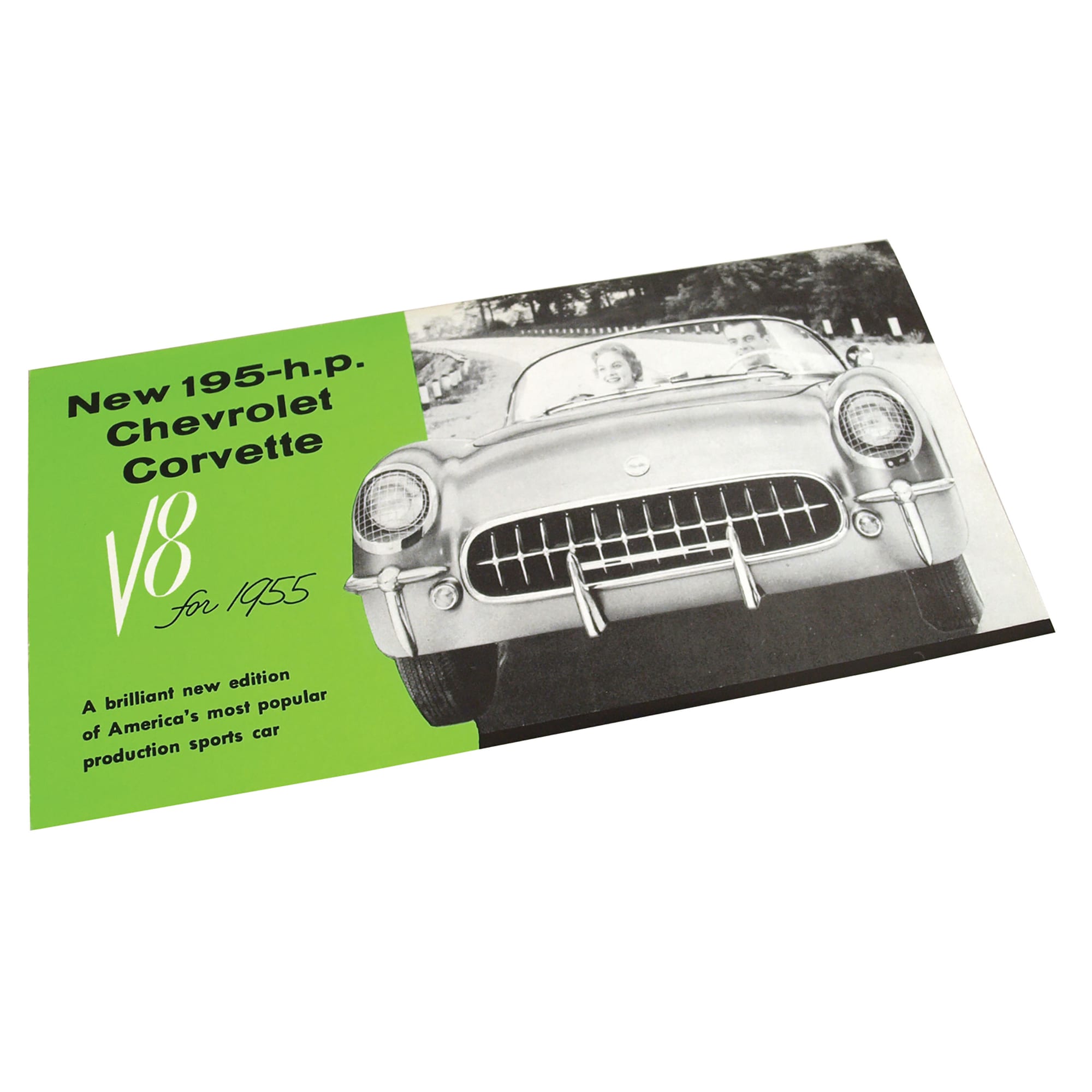 C1 New Sales Brochure, Corvette 1955