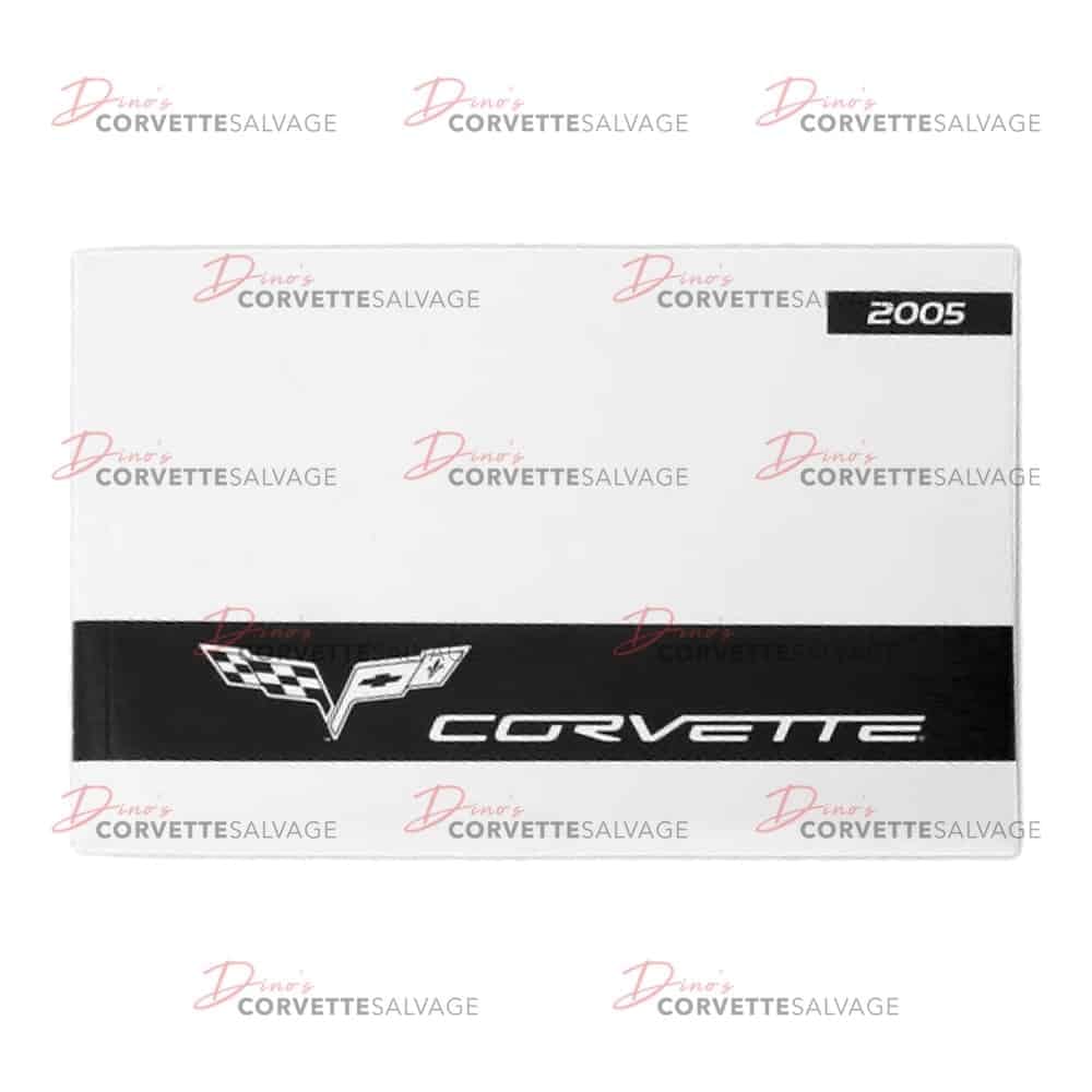 C6 PDF Corvette Owner’s Manual 2005