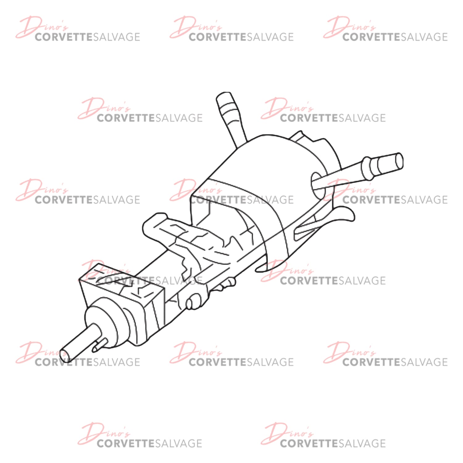 C6 Used Manual Steering Column 2005