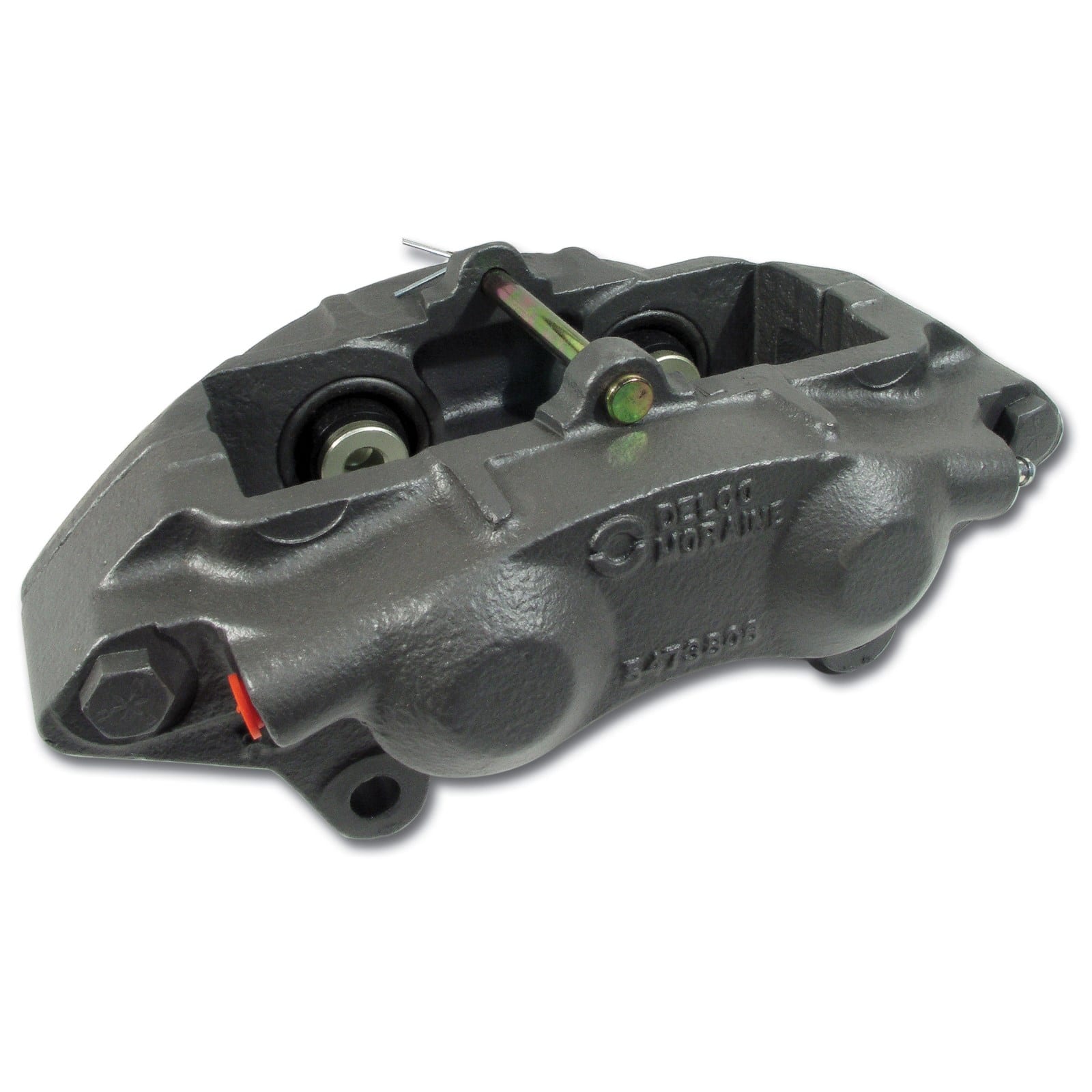 C2-C3 New Driver-Side Rebuilt Delco Moraine Rear Caliper With OE Style Lip Seals 1965-1982