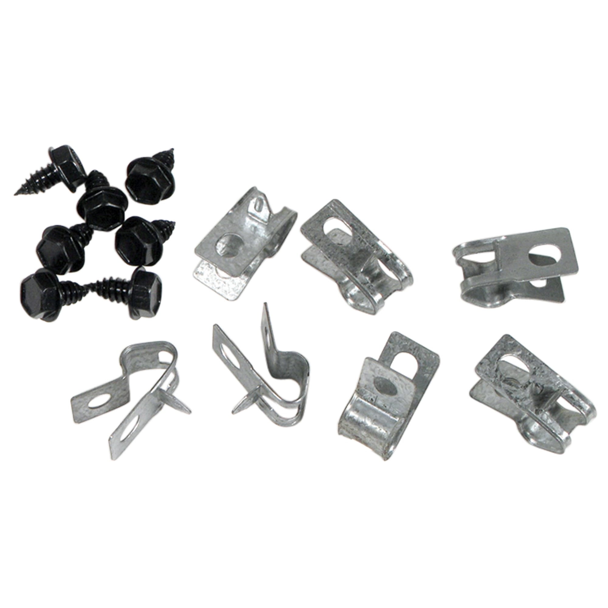 C3 New Fuel Line Clips - 14 Piece Set 1969