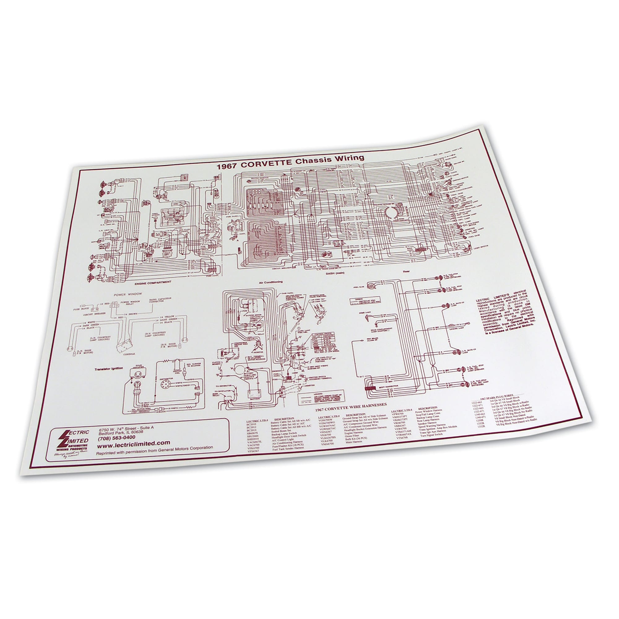 C2 New Wiring Diagram 1967