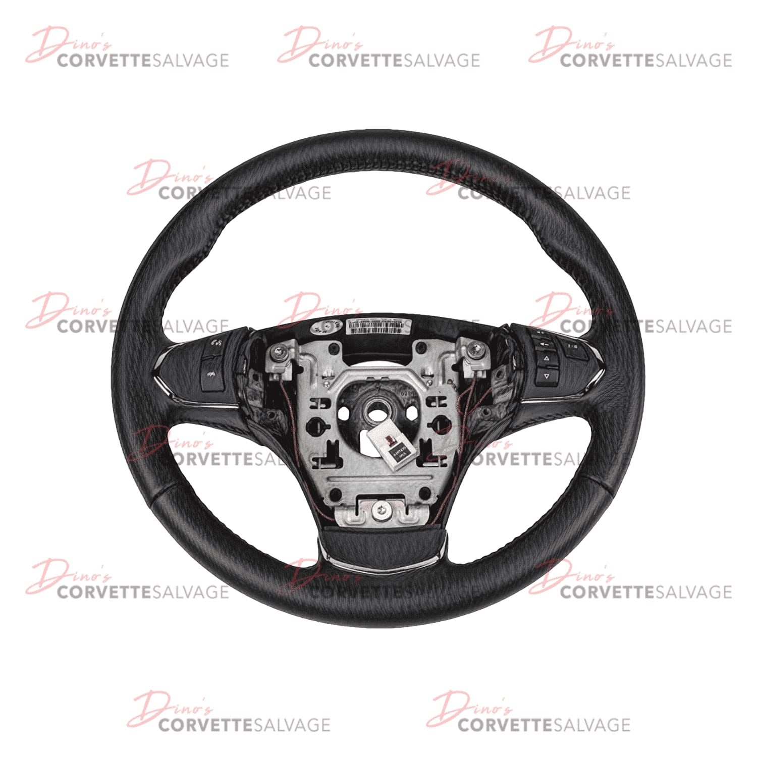 C6 Used Manual Jet Black Steering Wheel with Black Stitching 2012-2013