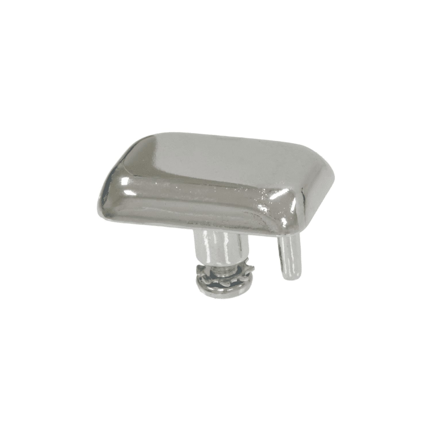 C3 New Chrome Seat Back Release Button 1970-1978