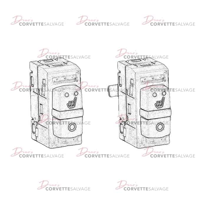 C6 Used Seat Heater Switch 2005-2013