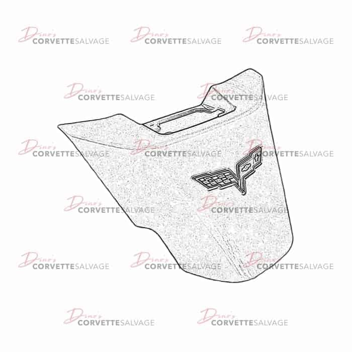 C6 Used Convertible Deck Lid Waterfall 2005-2013